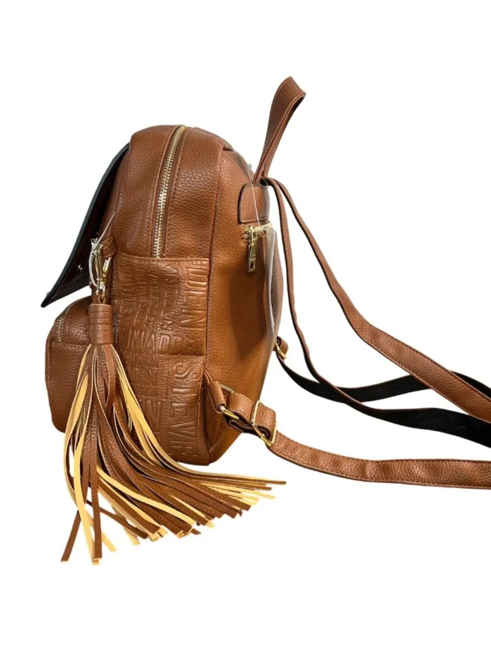 Steve Madden Logo tassel backpack purse, multipurpose, NWT